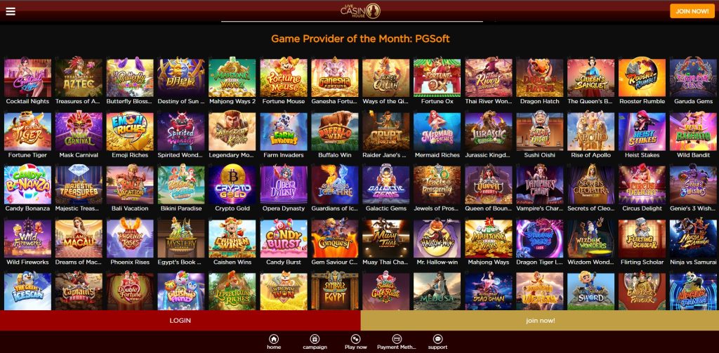 livecasinohouse slot games